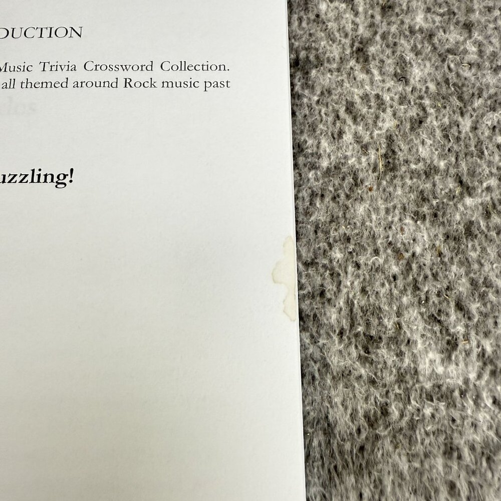 ✅The Ultimate Rock Music Trivia Crossword Collection Volume 1 & Rock Music Cross - Picture 4 of 8